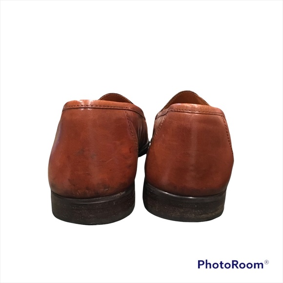 Florsheim Tassel LeatherBrown Loafers - Picture 4 of 6